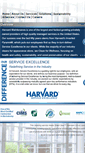 Mobile Screenshot of harvardmaint.com